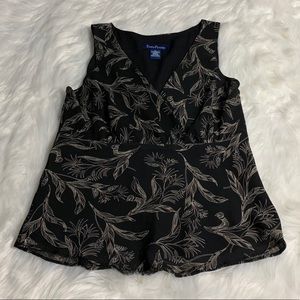 Evan Picone Sleeveless Blouse Size 10